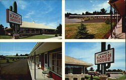 Cardinal's Ranch Steak House And Motel Postcard