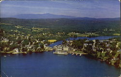 Air View Of Wolfeboro New Hampshire Postcard Postcard