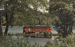 Wolfeboro Railroad Company, Railroad Avenue New Hampshire Postcard Postcard