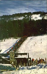 The Famous Mt. Cranmore Skimobile Postcard