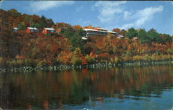 Viewed From Beautiful Lake Winnipesaukee Weirs Beach, NH Postcard Postcard