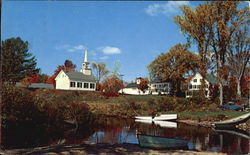 Beautiful Melvin Village On Lake Winnipesaukee New Hampshire Postcard Postcard