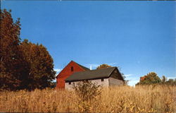 Barn Postcard