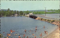 Lake Mascoma Enfield, NH Postcard Postcard