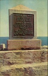 Captain John Smith Monument, Star Island Isle of Shoals, NH Postcard Postcard