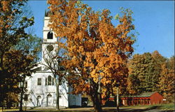 The Congregational Church, M Lyme, NH Postcard Postcard