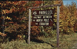 45Th Parallel Postcard