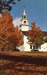 Autumn Colors Rindge, NH Postcard Postcard