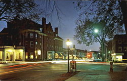 A Colorful Evening Scene In Hanover Postcard