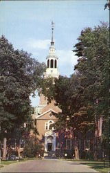 Baker Memorial Library, Dartmouth College Postcard