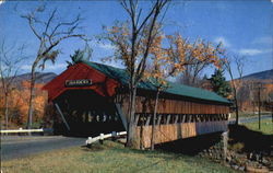 The Jackson Covered Bridge New Hampshire Postcard Postcard