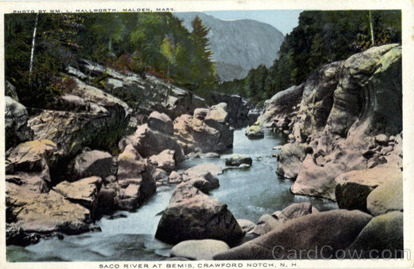Saco River at Bemis Crawford Notch New Hampshire