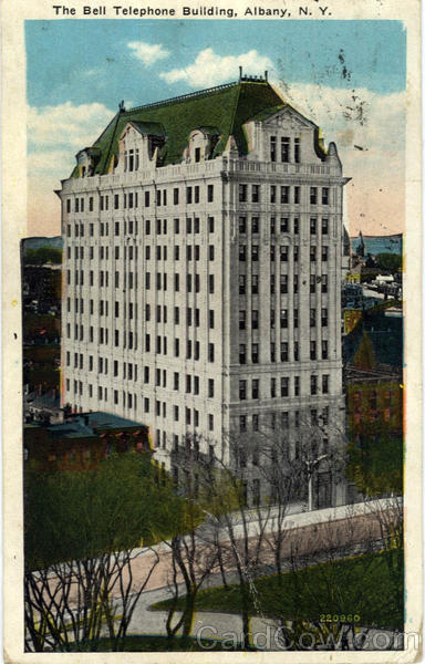 The Bell Telephone Building Albany New York