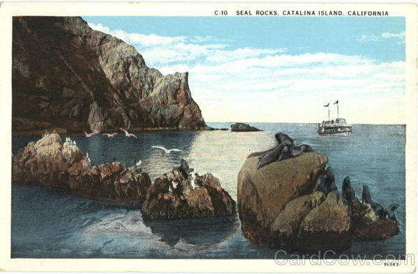 Seal Rocks Santa Catalina Island California