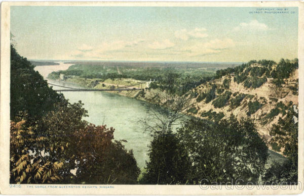The Gorge From Queenston Heights Niagara Falls New York