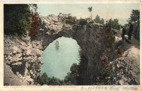 Arch Rock Mackinac Island Michigan