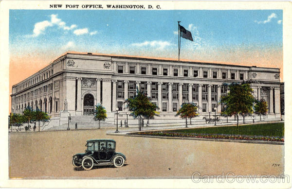 New Post Office Washington District of Columbia Washington DC