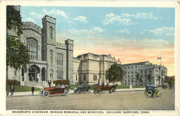 Wadsworth Atheneum, Morgan Memorial And Municipal Building Hartford Connecticut