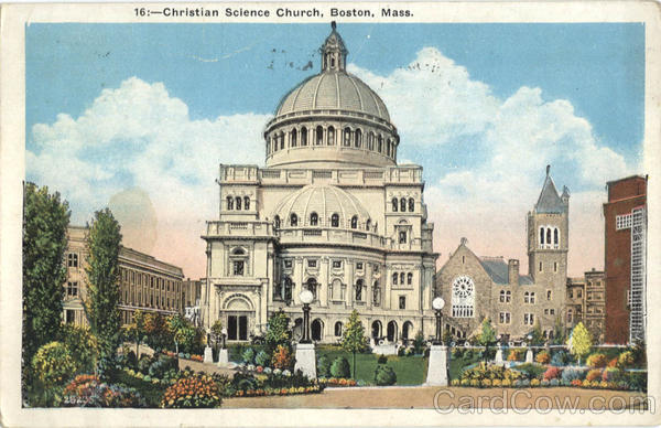 Christian Science Church Boston Massachusetts