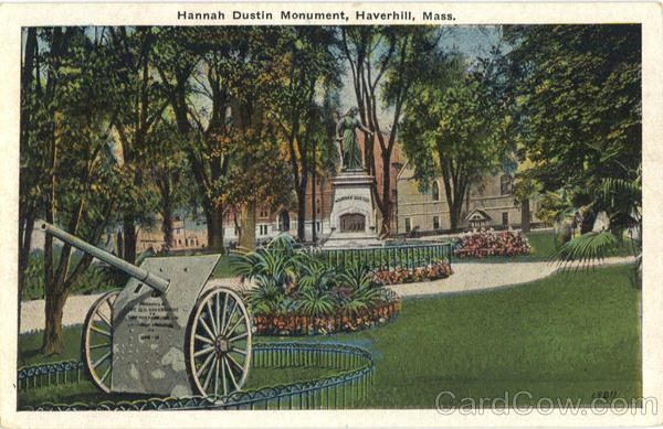 Hannah Dustin Monument Haverhill Massachusetts