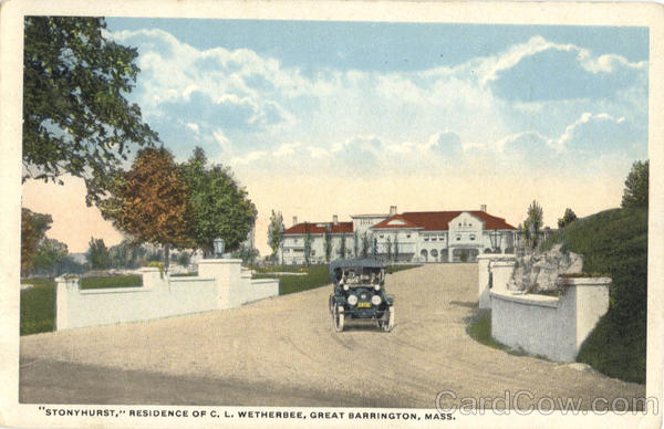 Stonyhurst, Residence of C.L. Wetherbee Great Barrington Massachusetts