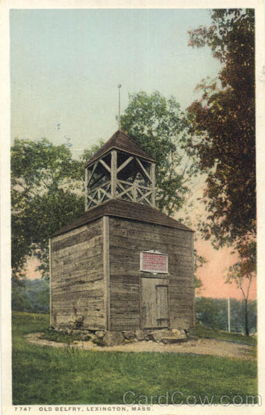 Old Belfry Lexington Massachusetts