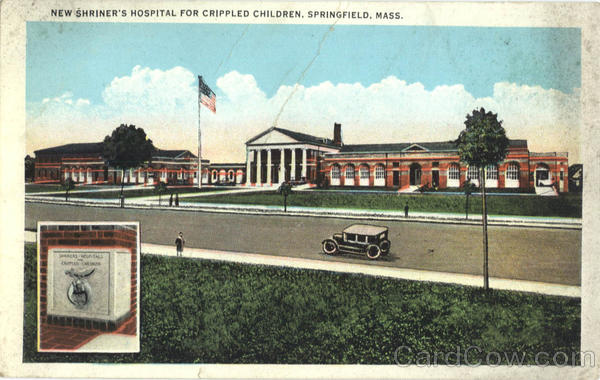 New Shriner's Hospital for Crippled Children Springfield Massachusetts