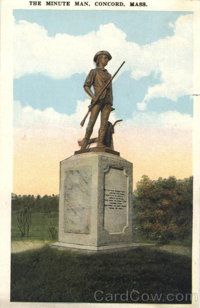 The Minute Man Concord Massachusetts