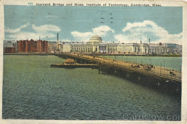 Harvard Bridge and Mass, Institute of Technology Cambridge Massachusetts