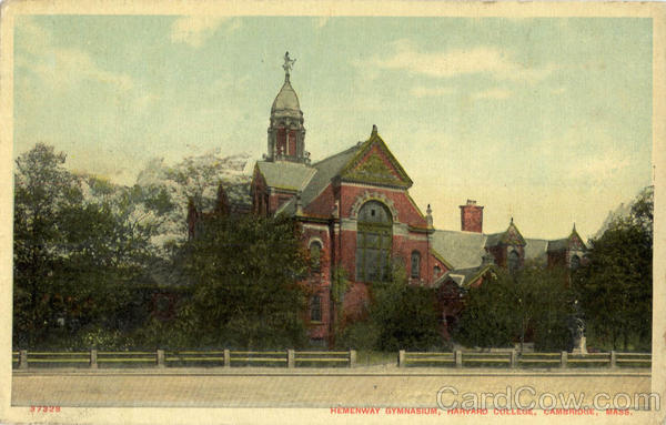 Hemenway Gymnasium, Harvard College Cambridge Massachusetts