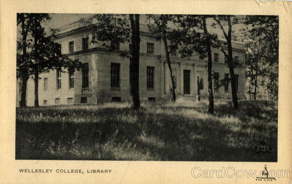 Library, Wellesley College Massachusetts