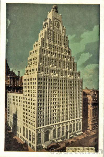 Paramount Building New York City