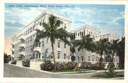 Lake Court Apartments West Palm Beach, FL Postcard Postcard