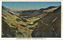 Crawford Notch From Mt. Willard Postcard