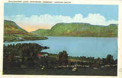 Willoughby Lake Looking South Westmore, VT Postcard Postcard