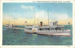 Glass Bottom Boats Postcard