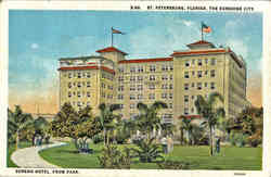 Soreno Hotel, From Park Postcard