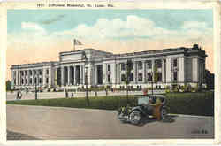 Jefferson Memorial St. Louis, MO Postcard Postcard