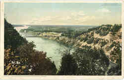 The Gorge From Queenston Heights Niagara Falls, NY Postcard Postcard