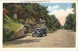 Cliff Drive Spring Postcard