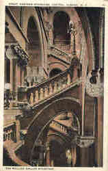 Great Western Staircase, Capitol Postcard