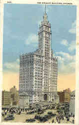 The Wrigley Building Chicago, IL Postcard Postcard