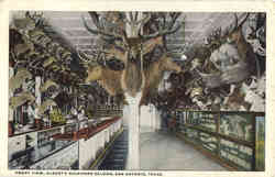 Front View, Albert's Buckhorn Saloon San Antonio, TX Postcard Postcard