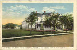 May Belle Inn, Within Two Blocks of All Hot Wells and Business District Marlin, TX Postcard Postcard