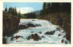 Firehole Cascade Postcard