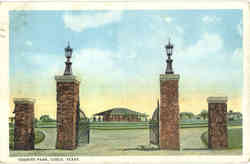 Tourist Park Cisco, TX Postcard Postcard