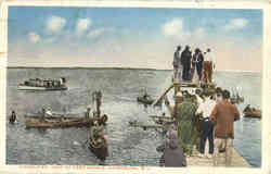 Diving Pier, Foot of Carr Avenue Postcard