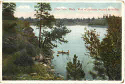 Clear Lake Spokane, WA Postcard Postcard