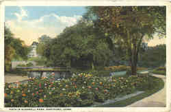Path in Bushnell Park Postcard