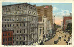 Main Street North From Pearl Postcard